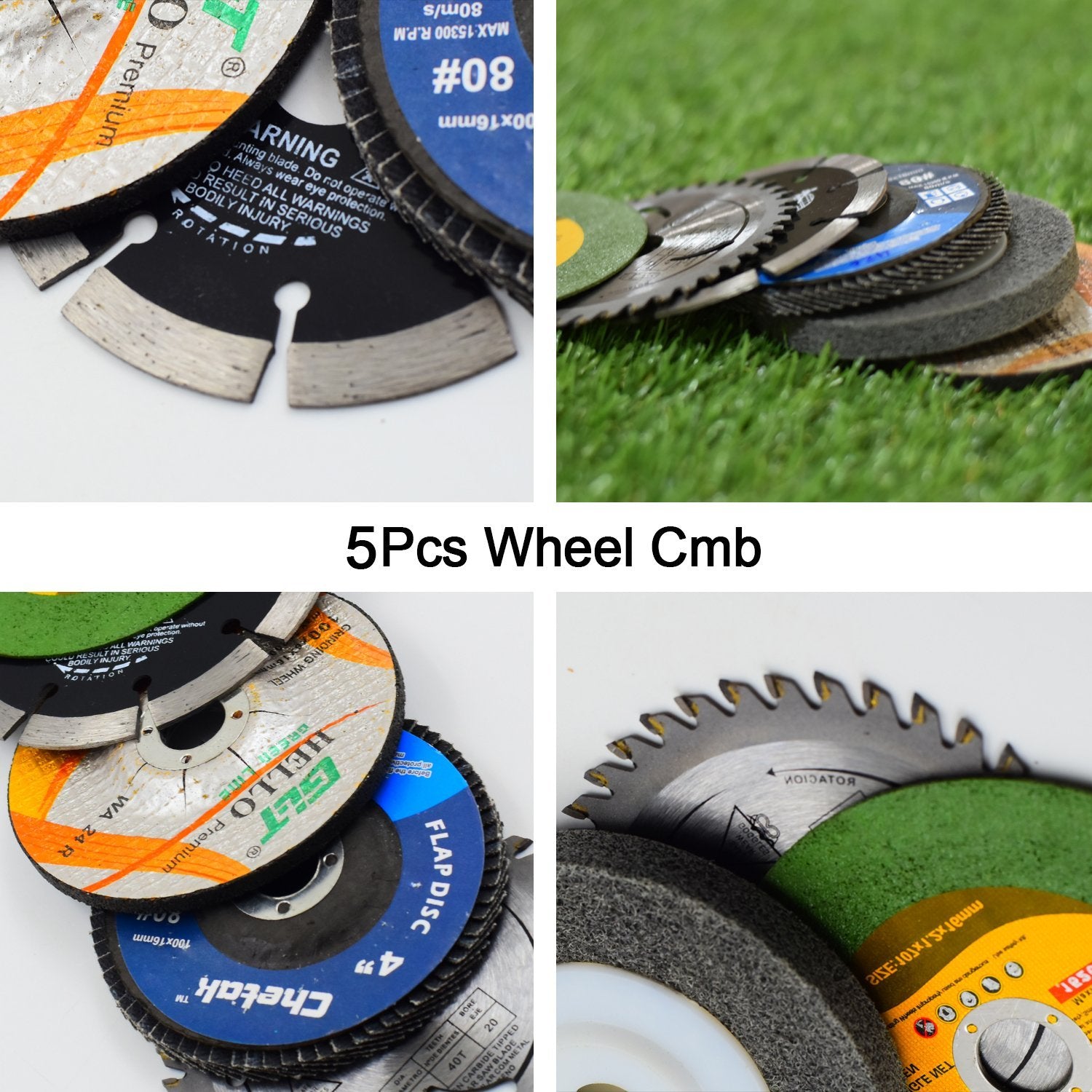 1781 5Pc Grinding Wheel Set For Cutting Wooden Or Marbles 1781 5Pc Grinding Wheel Set For Cutting Wooden Or Marbles